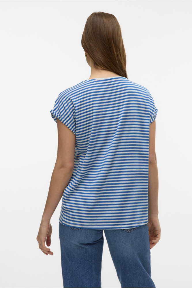 VMAVA SS TOP STRIPE GA JRS NOOS 10284469 DAPHNE